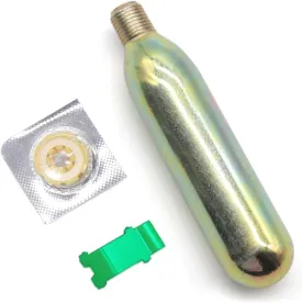 24 Gram Co2 Cartridge for Life Vest, Co2 Cartridges PFD Rearming Kit, Metal Co2 Cartridge for Auto/Manual Inflating Life Jacket, Used for Fishing, Surfing, Boating, Sea