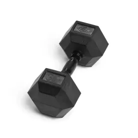 30lb Virgin Rubber Hex Dumbbell Low Odour SDVR-30