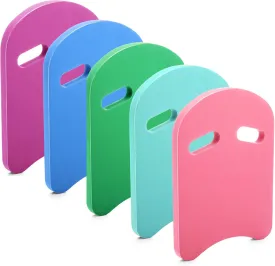 5 Pcs Swimming Kickboard Training Aid Float for Swimming and Pool Exercise Swimming Training Kick Board U Design with Integrated Hole Handle for Adults Kids Toddler Swimmers