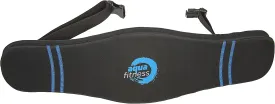 Aqua LEISURE New Aqua Water Fitness Deluxe Flotation Belt ?C Adult Aquatic Swim Belt for Water Aerobics and Other Pool Exercise ?C Black/Blue, (AZF21363) (Packaging may vary)