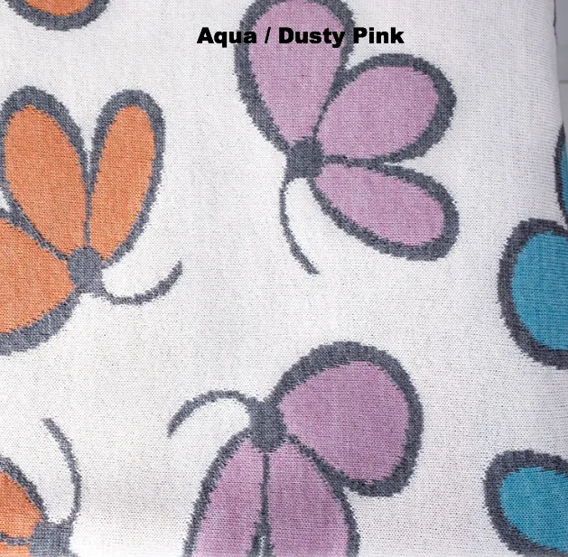 BLANKETS - FLUTTER - KNIT BLANKETS