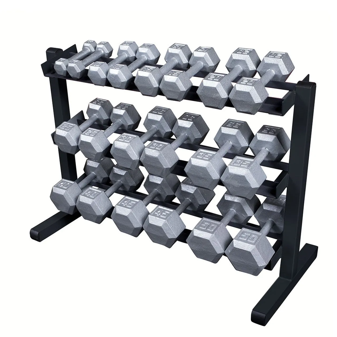 Body-Solid GDR363B Three Tier Dumbbell Rack