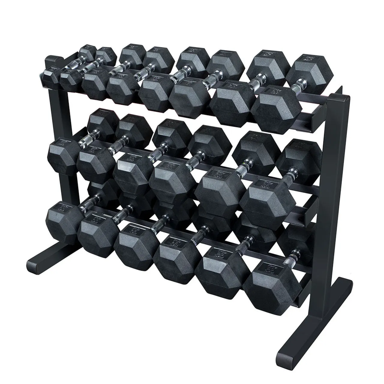 Body-Solid GDR363B Three Tier Dumbbell Rack