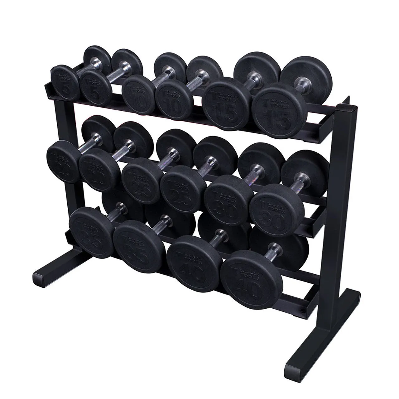 Body-Solid GDR363B Three Tier Dumbbell Rack