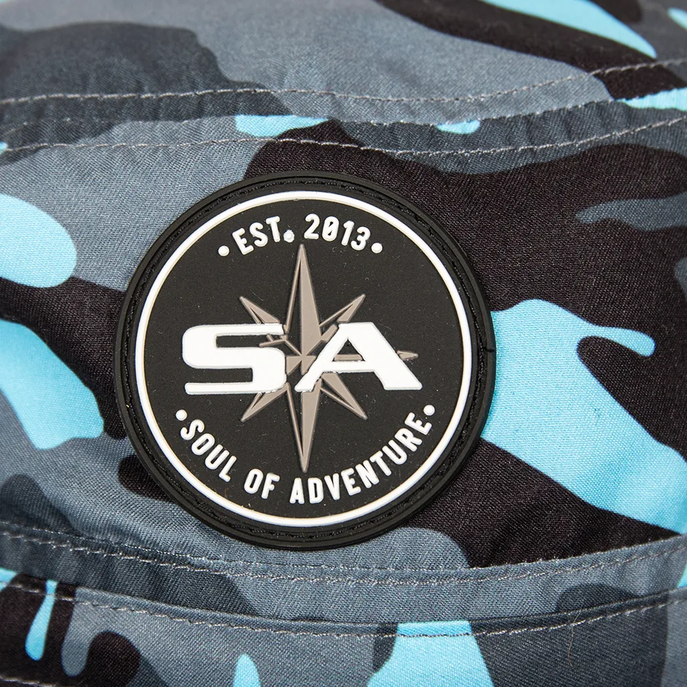 Bucket Hat | Aqua Military Camo PreOrder