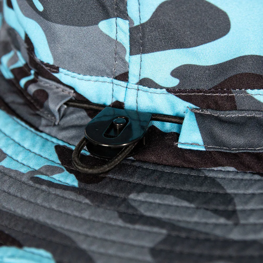 Bucket Hat | Aqua Military Camo PreOrder