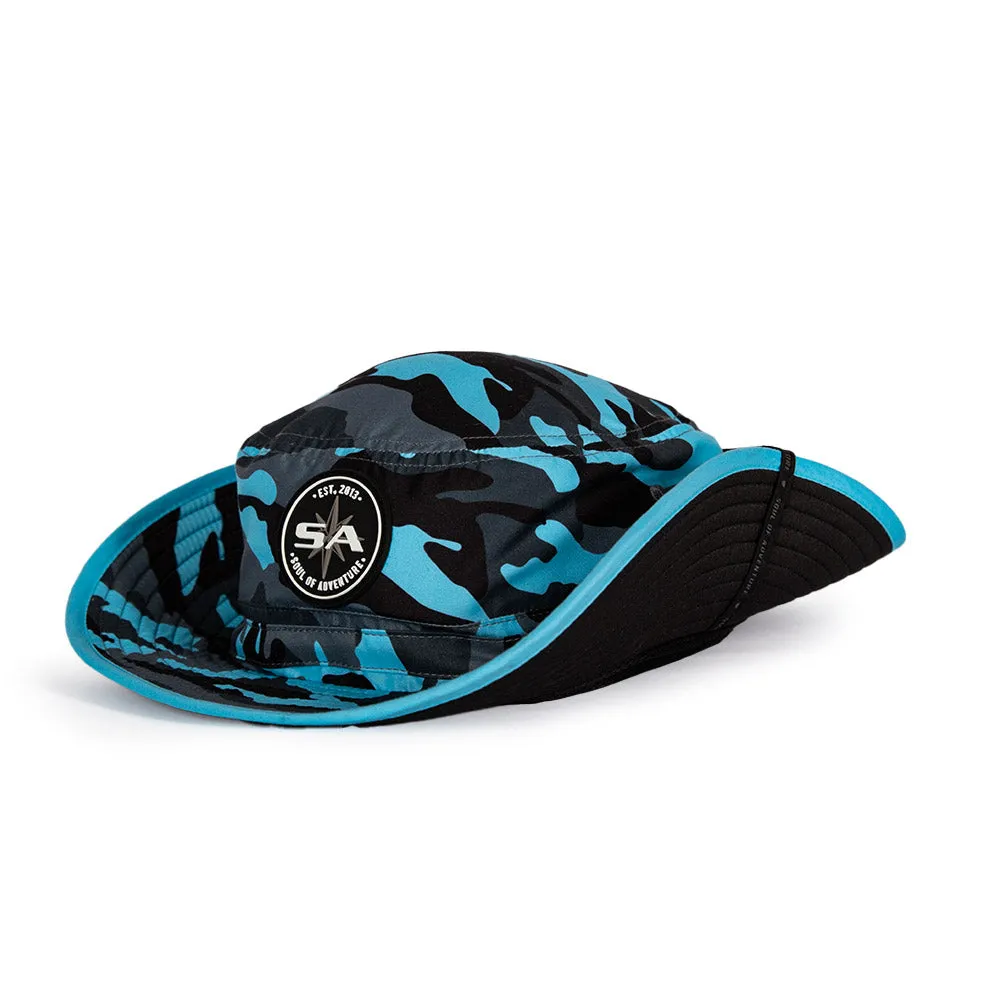 Bucket Hat | Aqua Military Camo PreOrder