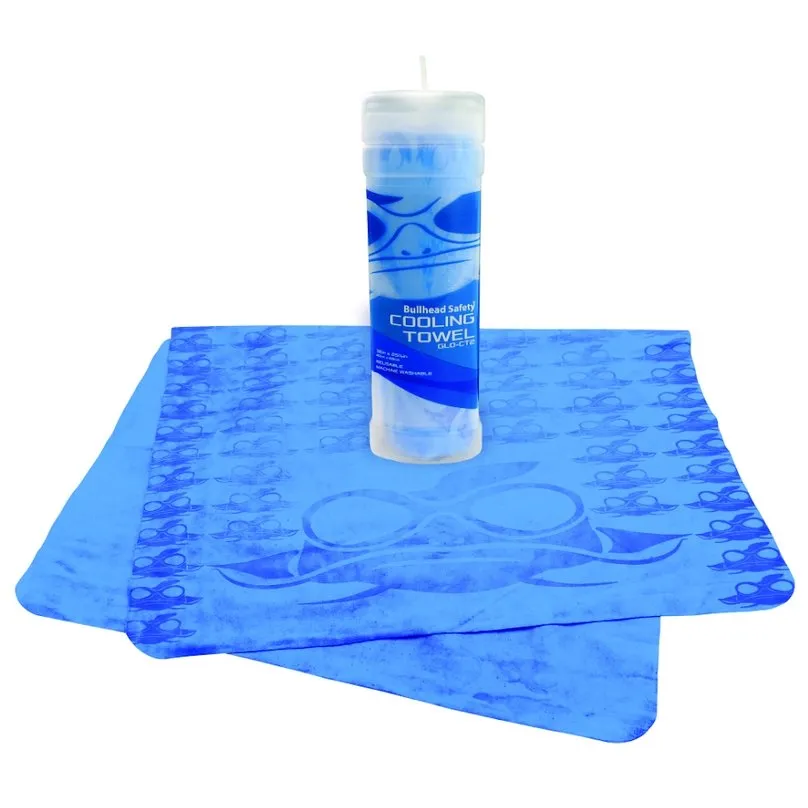 Bullhead Safety Hi-Visibilty Cooling Towel, 16" x 25.5"