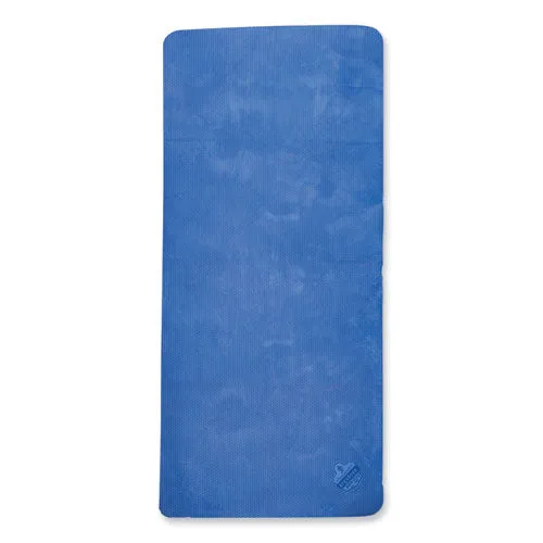 Chill-its 6601 Economy Evaporative Pva Cooling Towel, 29.5 X 13, One Size Fits Most, Pva, Blue, Ships In 1-3 Business Days