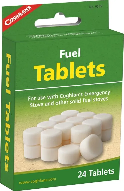 Coghlans Solid Fuel Tablets 24 Pack - Round