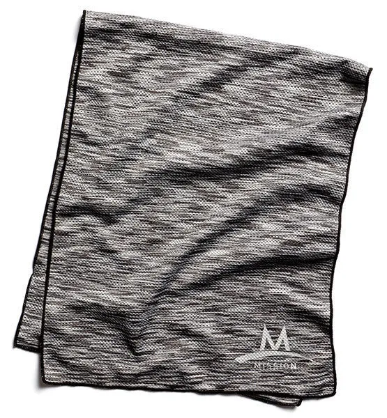 Enduracool Techknit Cooling Towel | Charcoal Space Dye