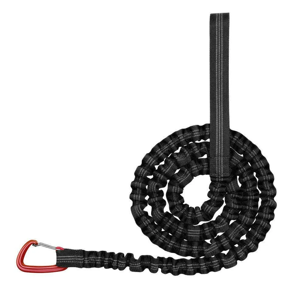 Extra Strong Bike Bungee Tow Rope Heavy Duty  Towing Pull Cable with Carabiner Van Mountain Bike Parent-Child Rally Rope Cycling Strength Pull Strap