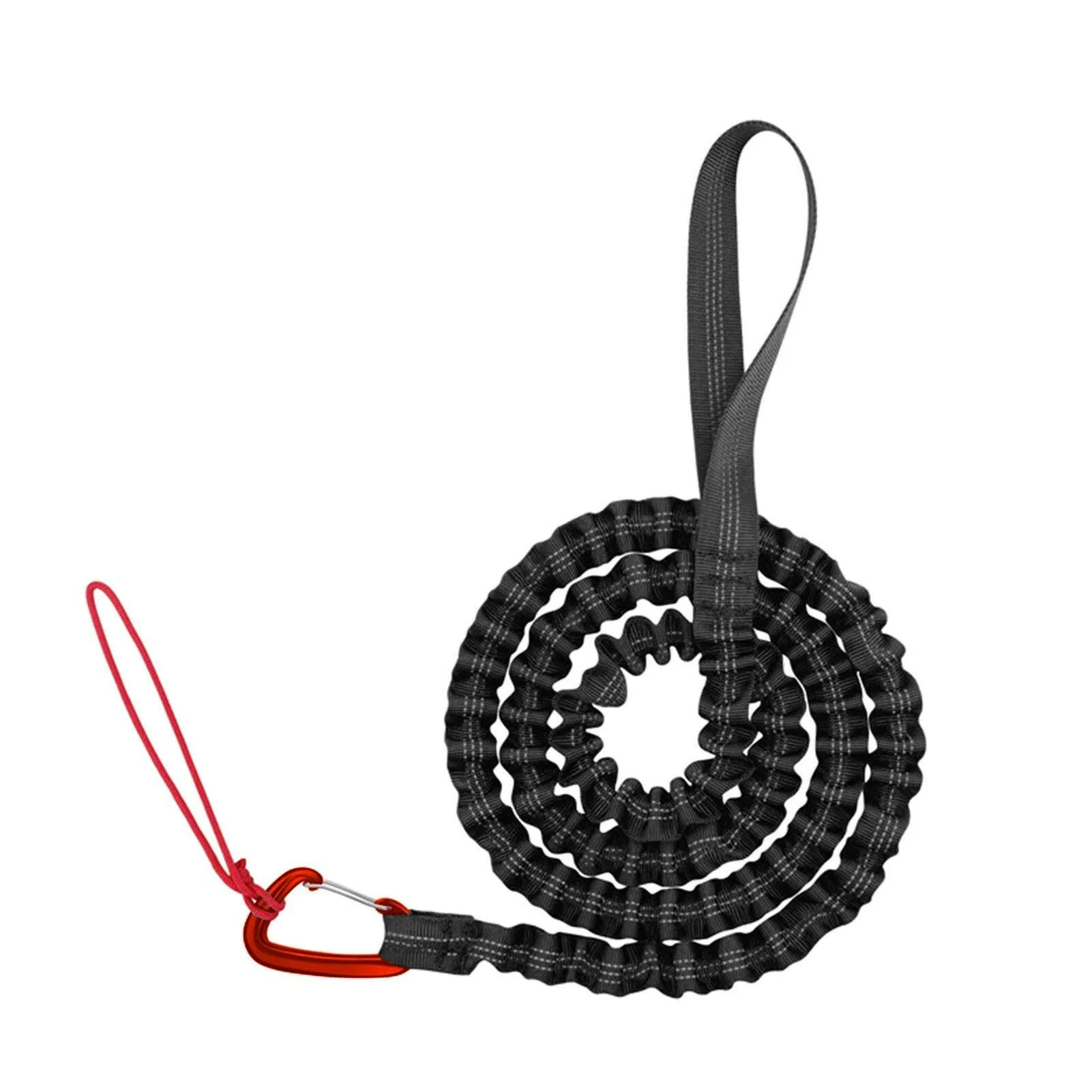 Extra Strong Bike Bungee Tow Rope Heavy Duty  Towing Pull Cable with Carabiner Van Mountain Bike Parent-Child Rally Rope Cycling Strength Pull Strap