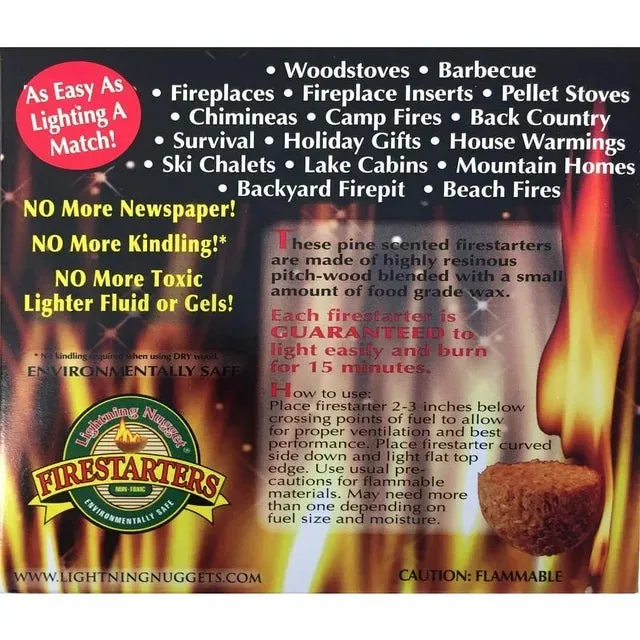 Fire Starters - 6 Count