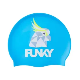 Funky Silicone Swim Cap-Cocky