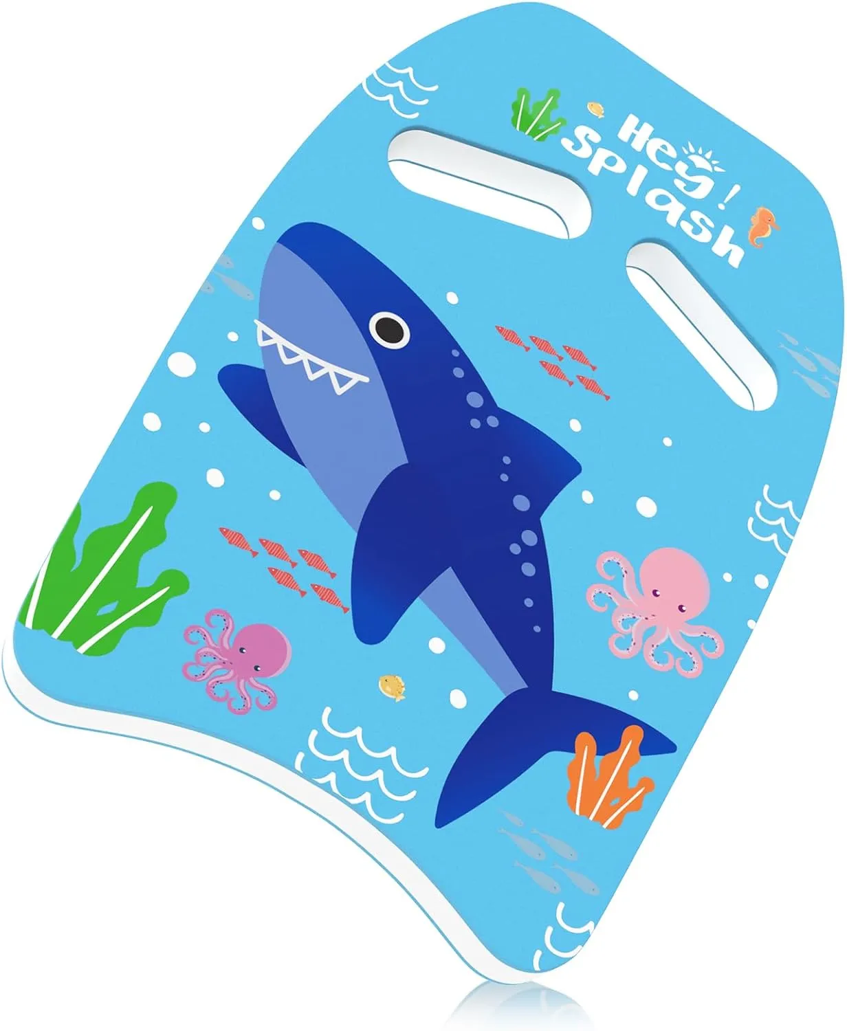 HeySplash Swim Kickboard for Kids, Swimming Kickboard Cute Pattern Swim Training Aid for Children, Pool Exercise Equipments for Beginning Swimmers Safety Swim Board Auxiliary
