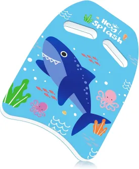 HeySplash Swim Kickboard for Kids, Swimming Kickboard Cute Pattern Swim Training Aid for Children, Pool Exercise Equipments for Beginning Swimmers Safety Swim Board Auxiliary