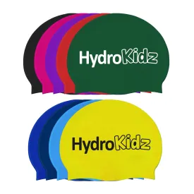 HydroKidz Children's Silicone Swim Caps