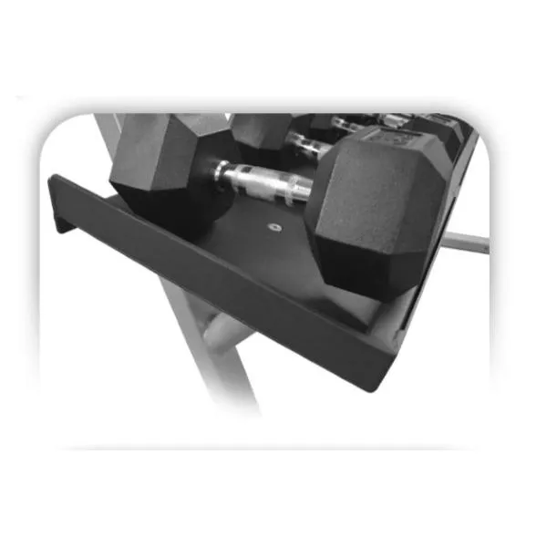 Inflight Fitness Commercial 3-Tier 54" Dumbbell Rack