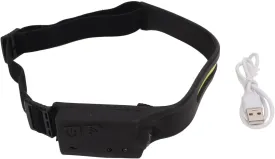 LED Headlamp,270 Hand Iduction Rechargeable Motion Headlamp,Multifunction Robust Silicone RunningLamp for Absenteeism,Maintenance,Outdoor,Fishing,Jogging