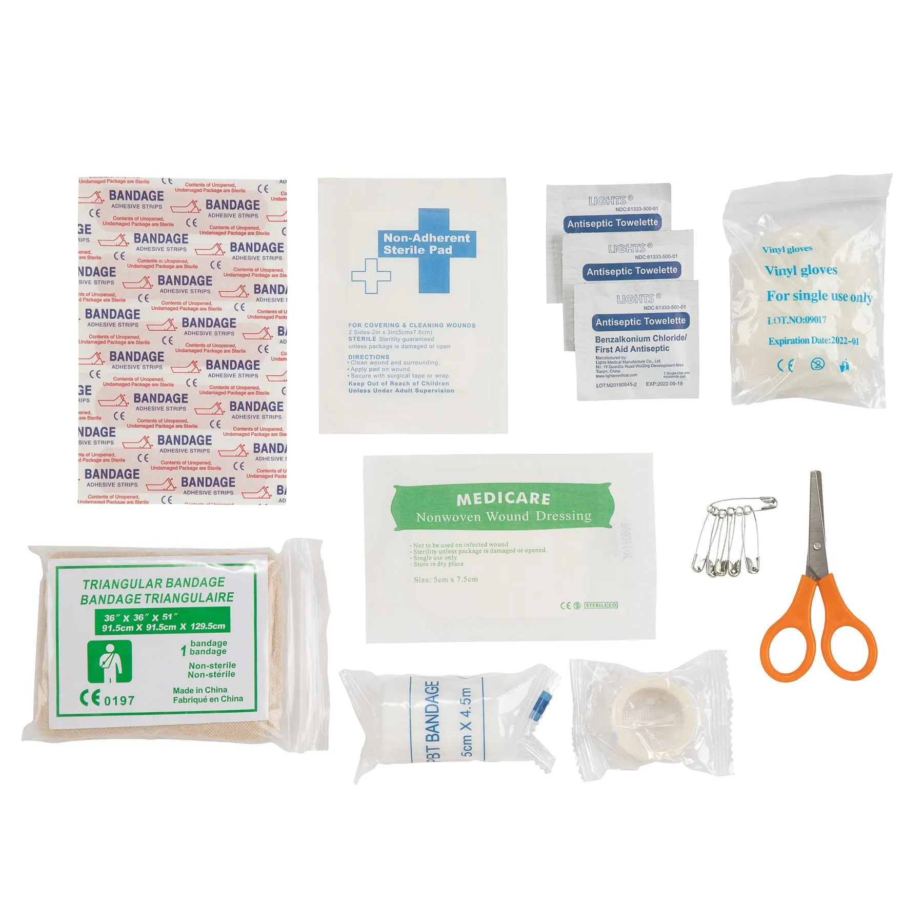 Lifesaver 21 Piece First Aid Kit