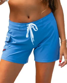 Maui Rippers Womens 5" 4-Way Stretch Swim Shorts Boardshorts
