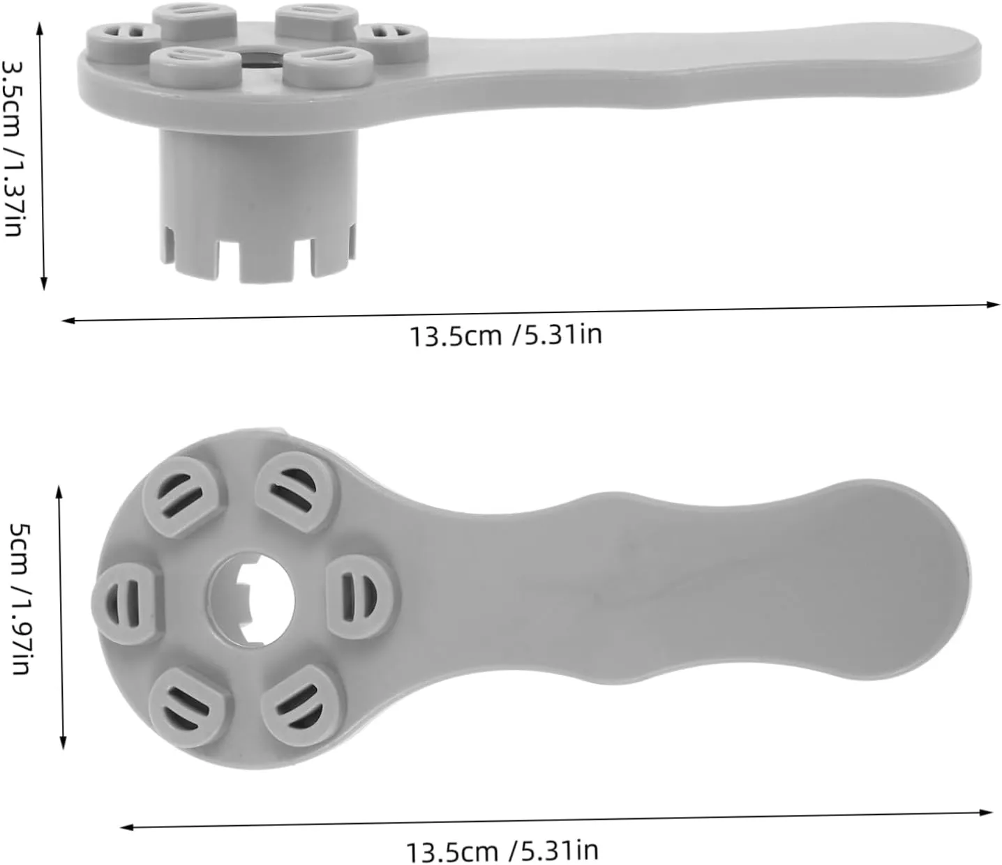 Mipcase Inflatable Boat Accessories Kayaks Hand Valve Wrench Portable Valves Spanner Kayak Valves Tool Rubber