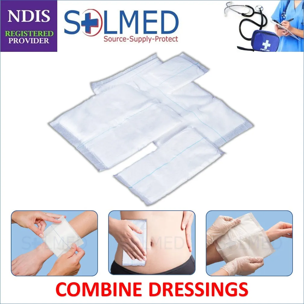 MULTIGATE COMBINE DRESSING STERILE FIRST AID 10CM X 22CM X 50