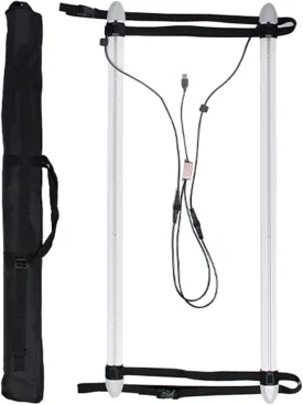 Paddleboard LED lights Rechargeable Adjustable Straps Remote Control, Carry Bag, 1200-2000 lumen