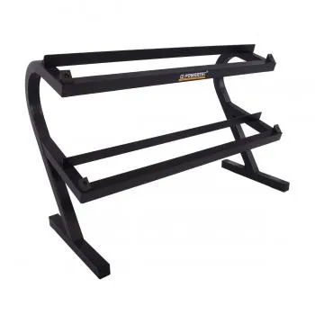 Powertec WB-DR16 Two-Tier Dumbbell Rack