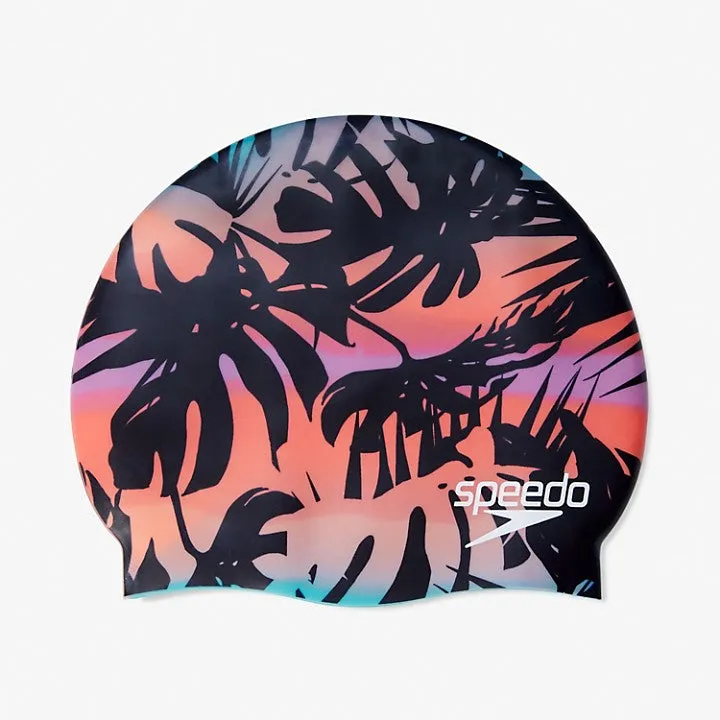 Speedo Elastomeric Printed Cap
