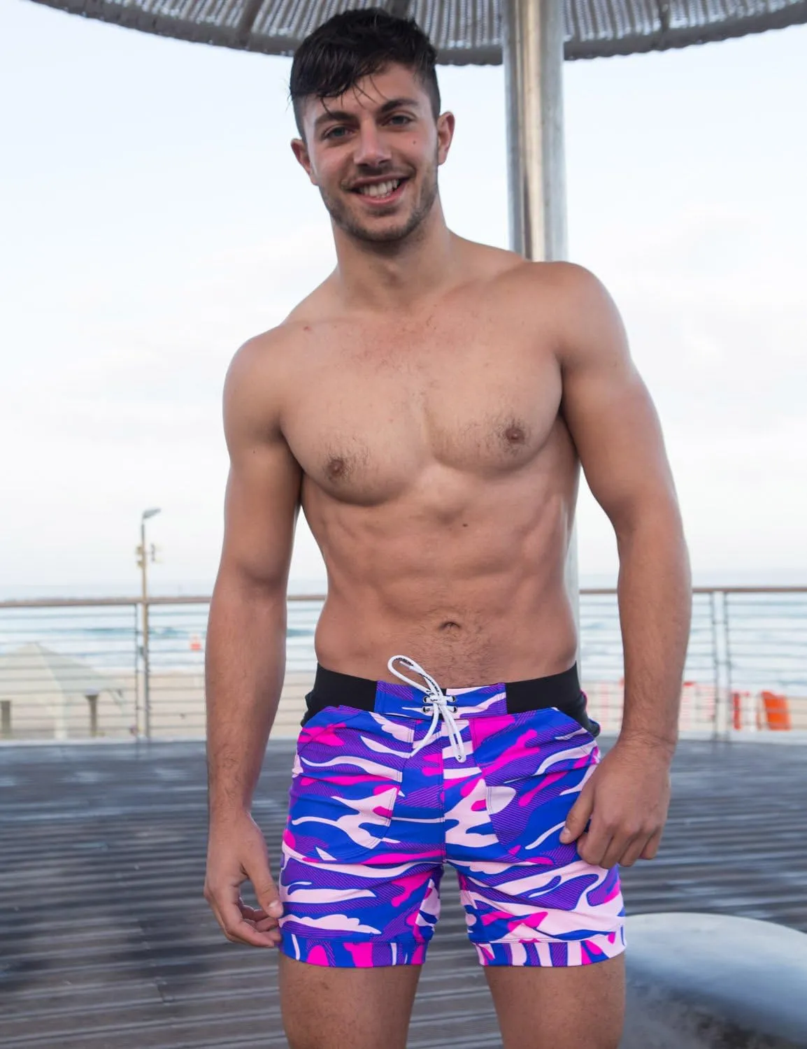 Taddlee Men Swimwear Swimsuits Solid Basic Long Swim Boxer Trunks Board Shorts