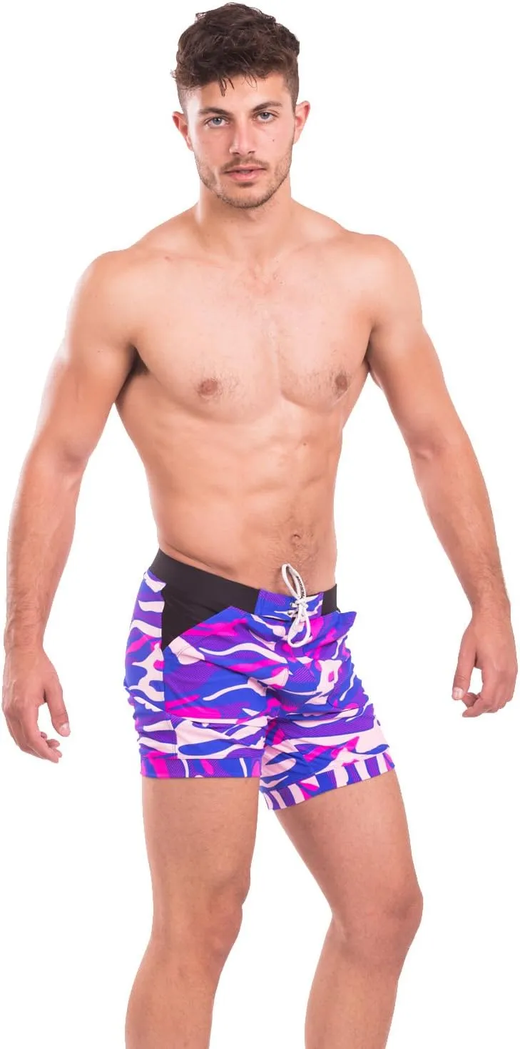 Taddlee Men Swimwear Swimsuits Solid Basic Long Swim Boxer Trunks Board Shorts