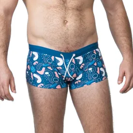 Taddlee Sexy Swimwear Men's Swimsuits Swim Boxer Briefs Square Cut Bathing Suits