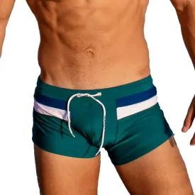 Taddlee Sexy Swimwear Men's Swimsuits Swim Boxer Briefs Square Cut Bathing Suits