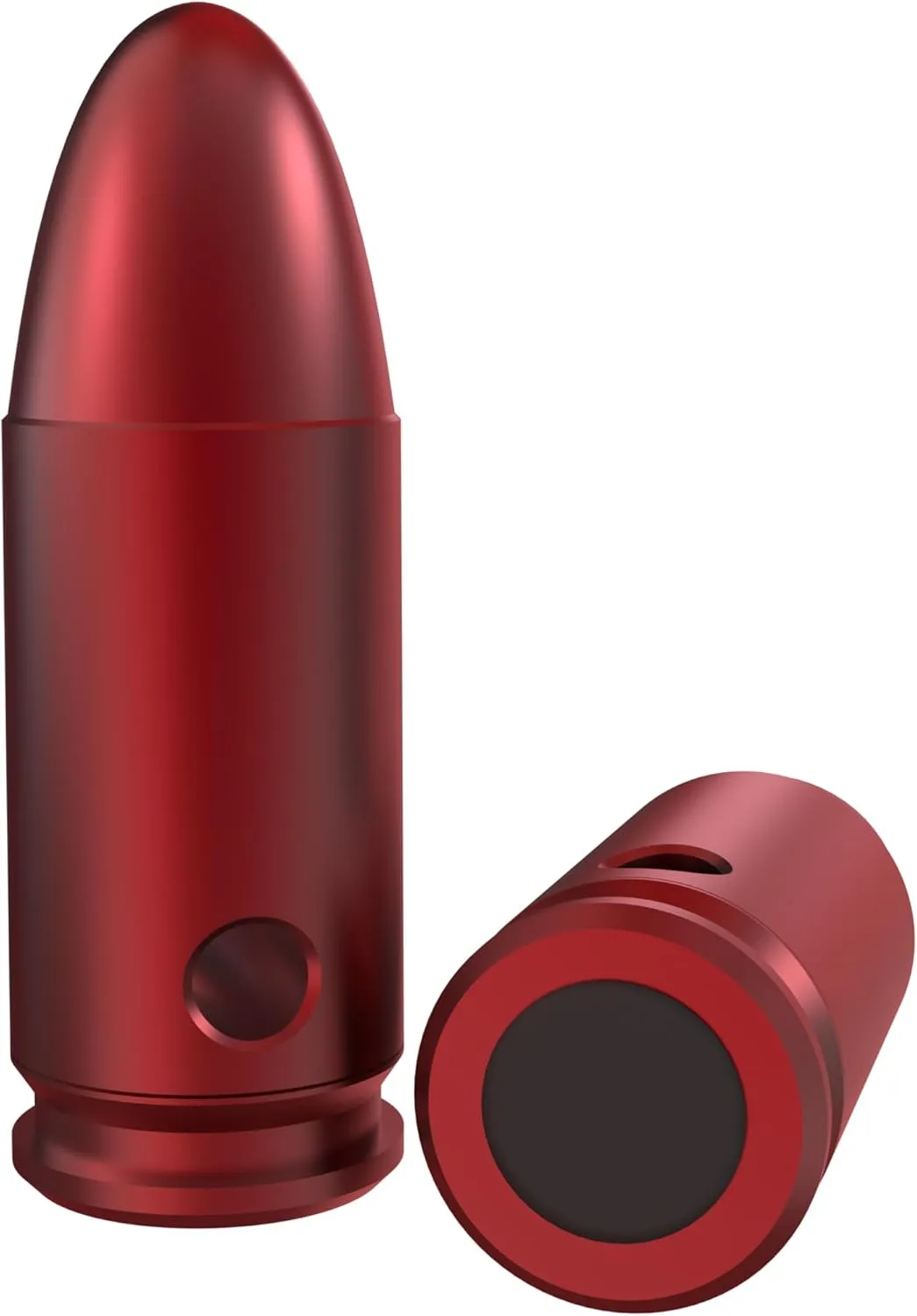Training Snap Caps Dummy Rounds, Durable CNC-Machined Aluminum Alloy Safe for Handling Drills & Dry Fire Practice, Ideal for Shooting Skill Training.