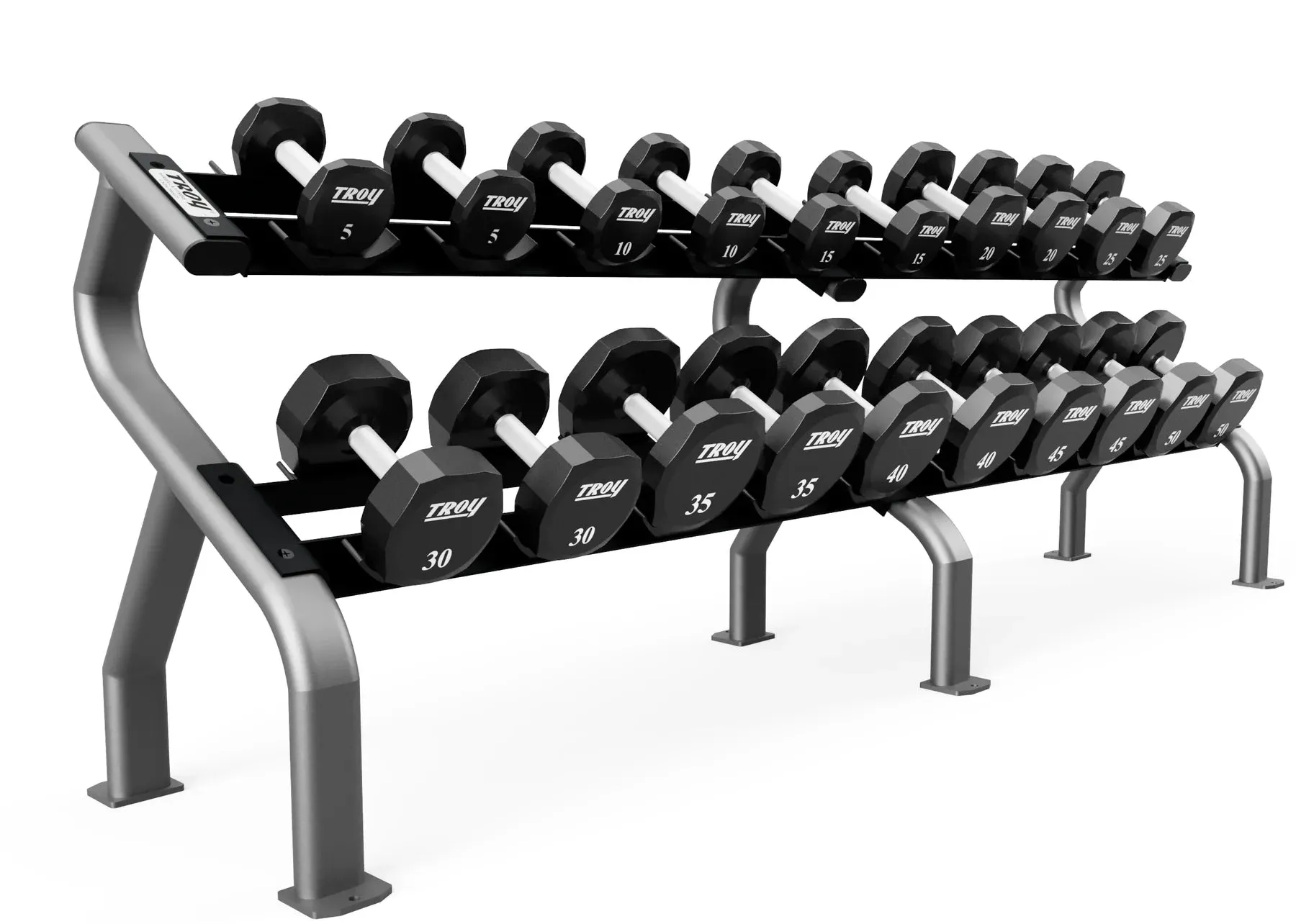 Troy 10 Pair Prostyle Dumbbell Rack DR-10