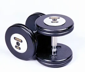 Troy Black Iron Pro-Style Round Dumbbell Set