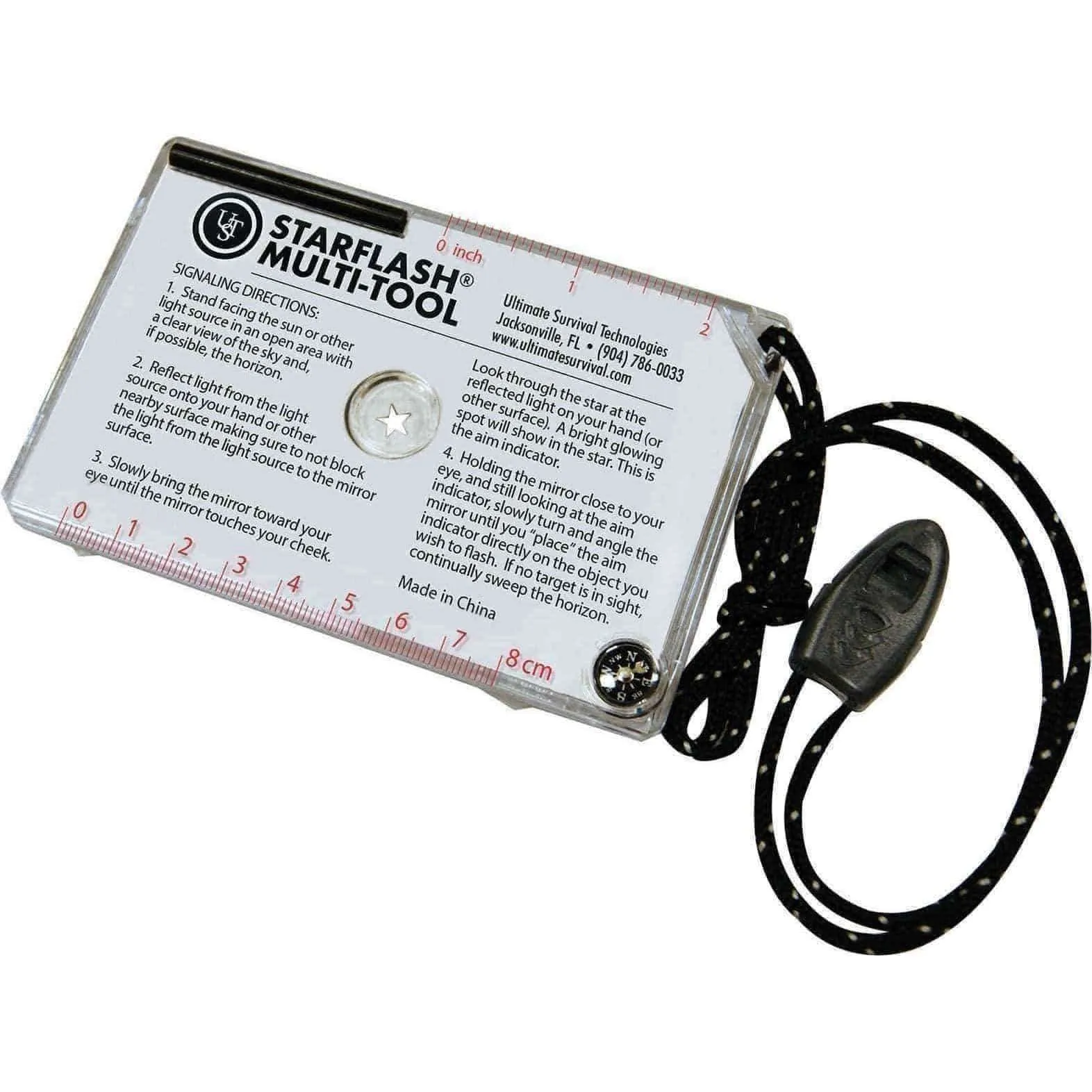 U.S.T. StarFlash Floating Signal Mirror